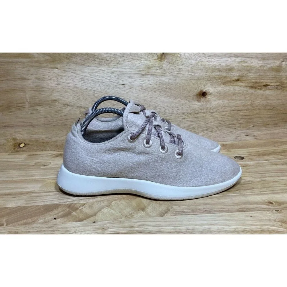 Allbirds The Wool Runners Womens Running Shoes Tuke French Fry Cream Size 10
